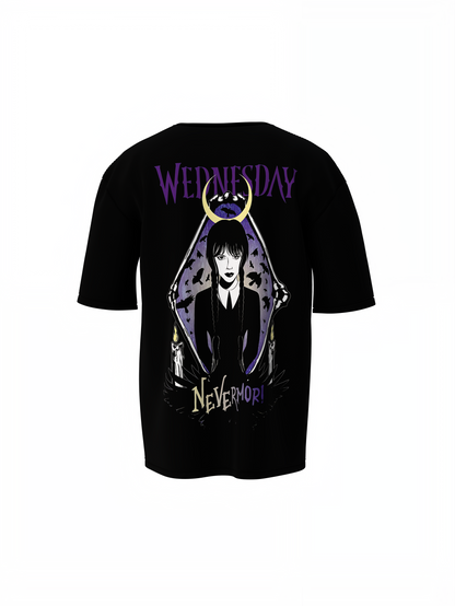 Nevermore Oversized T-Shirt Unisex Streetwear Tee Style