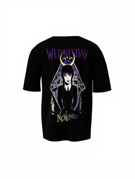 Nevermore Oversized T-Shirt Unisex Streetwear Tee Style