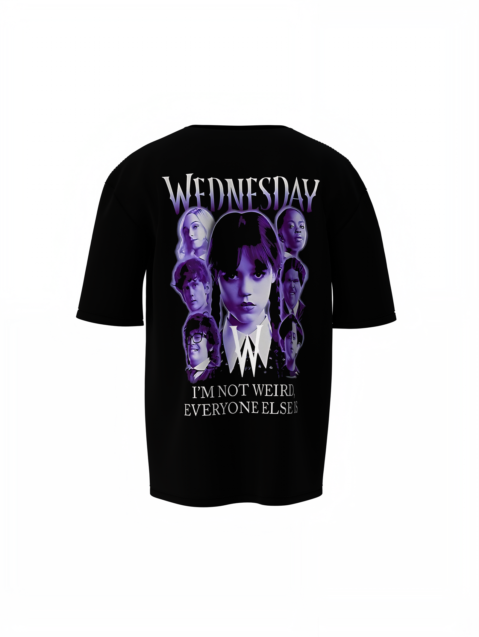 I'M Not Weird Oversized T-Shirt – Unique & Bold Streetwear