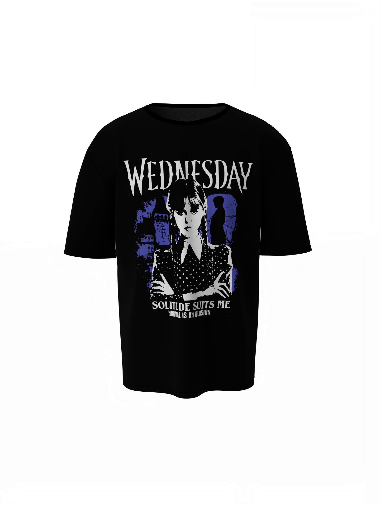 Soulitude Suits Me Oversized T-Shirt Casual Streetwear Tees