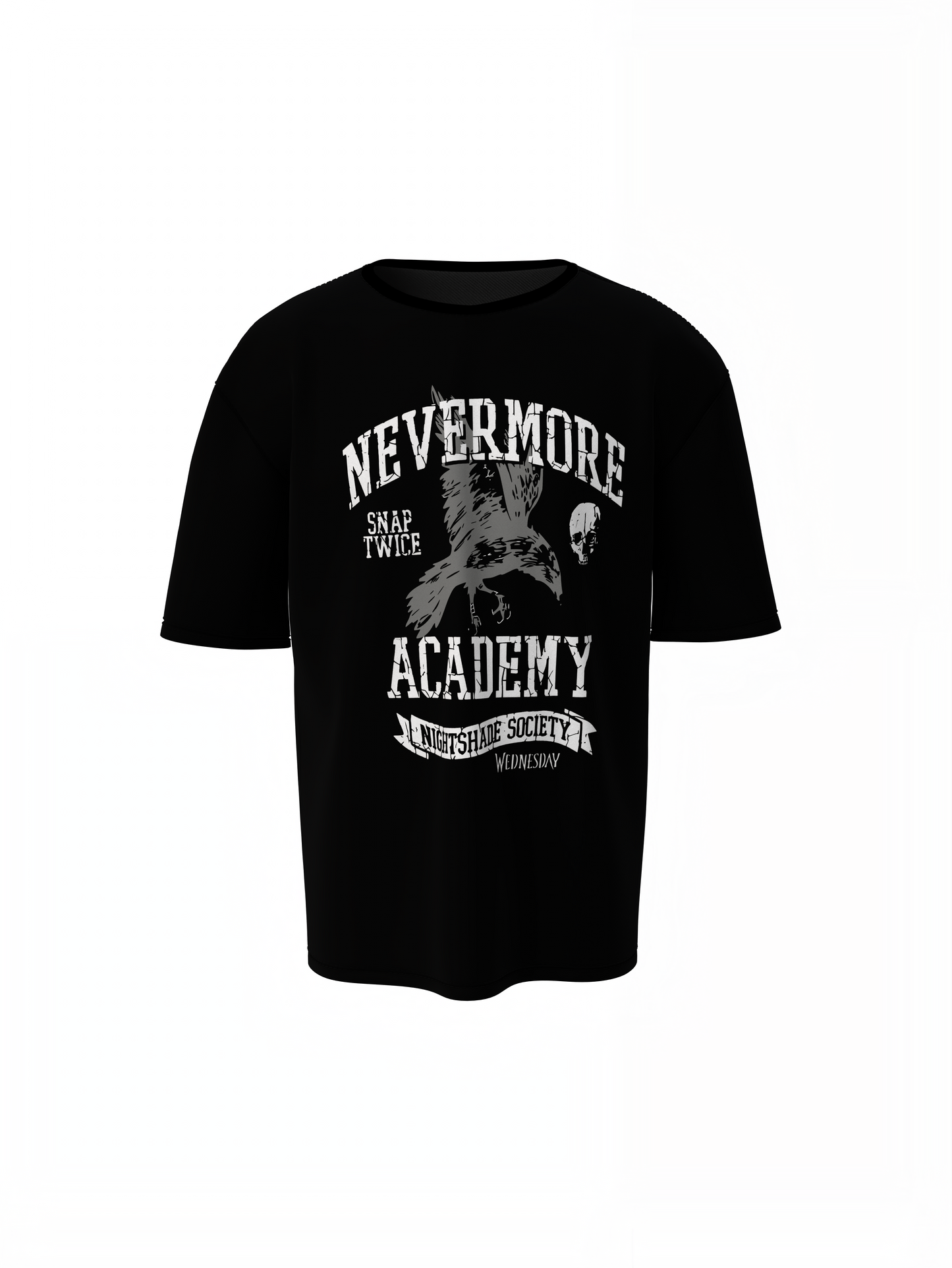Nightshade Society Oversized T-Shirt Bold Streetwear Graphic