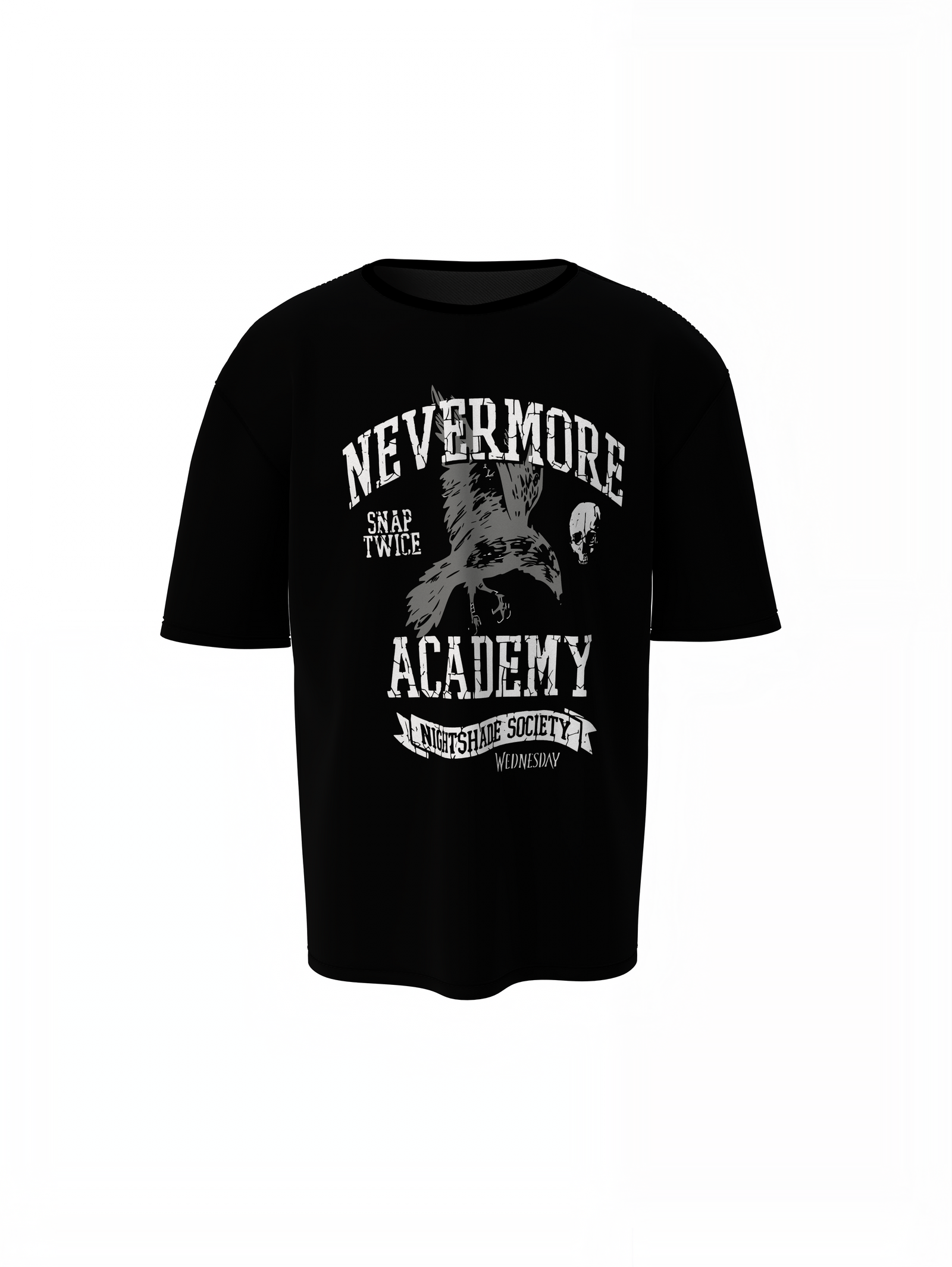 Nightshade Society Oversized T-Shirt Bold Streetwear Graphic