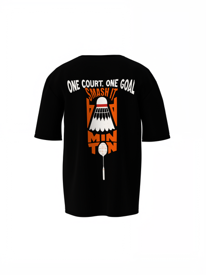 Badminton Smash It Oversized T-Shirt