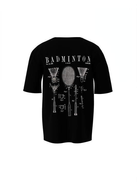 Game. Set. Smash. Oversized T-Shirt