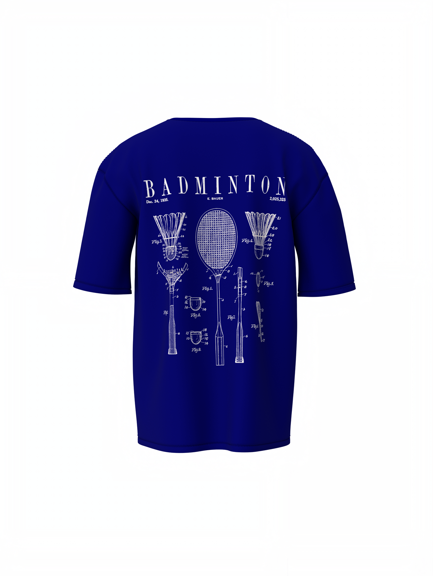 Game. Set. Smash. Oversized T-Shirt