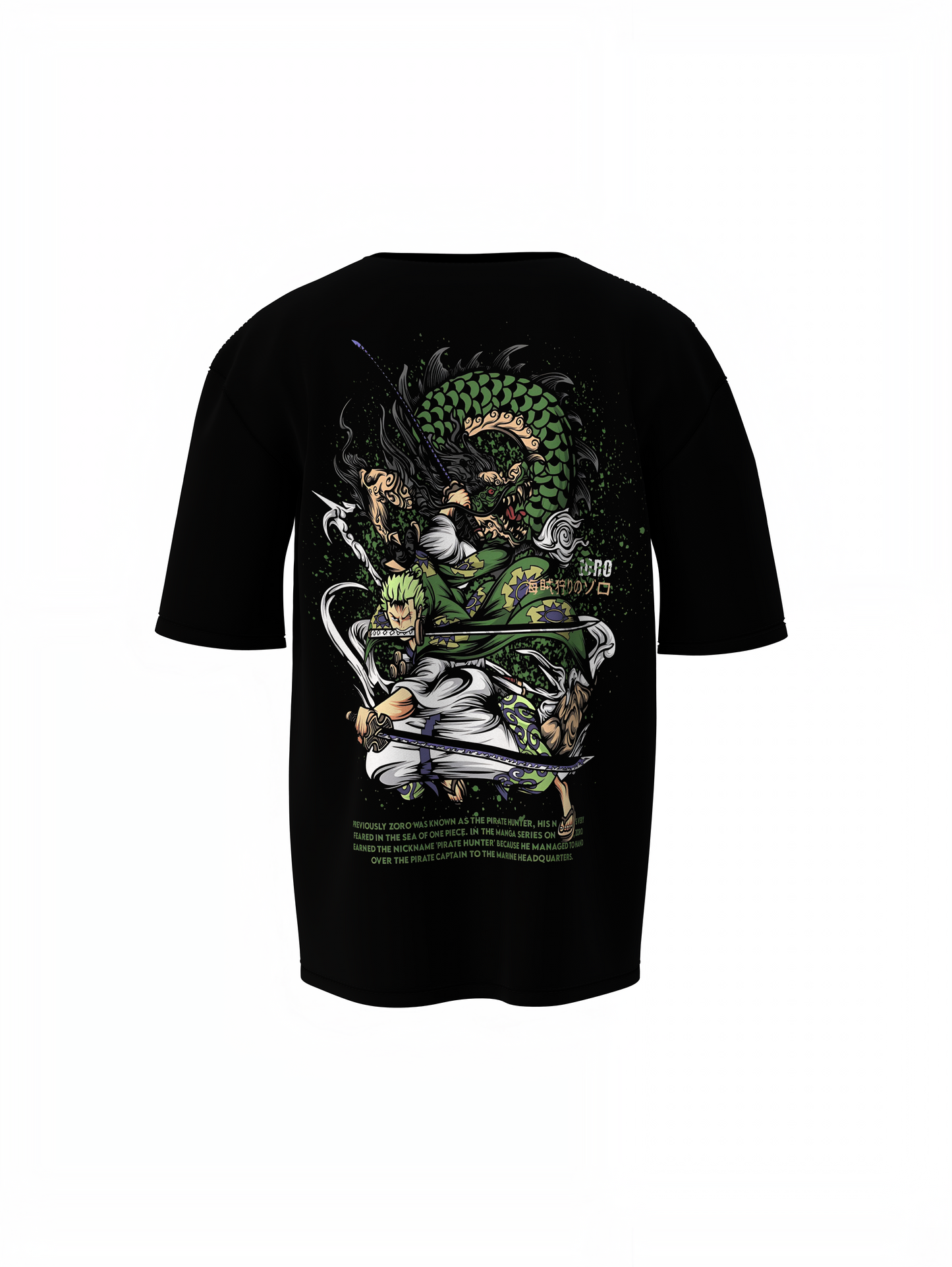Zoro Pirate Oversized T-Shirt