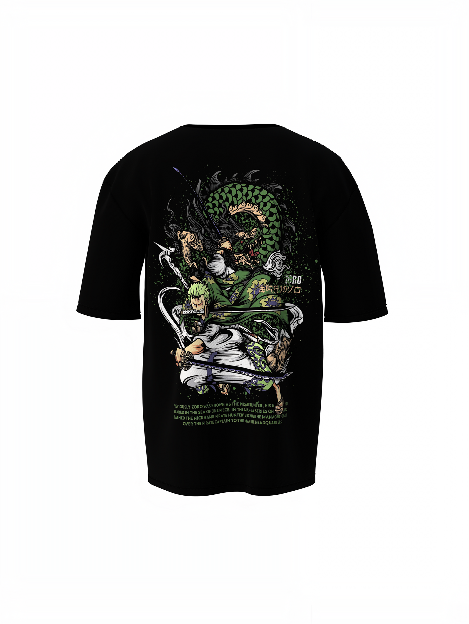 Zoro Pirate Oversized T-Shirt
