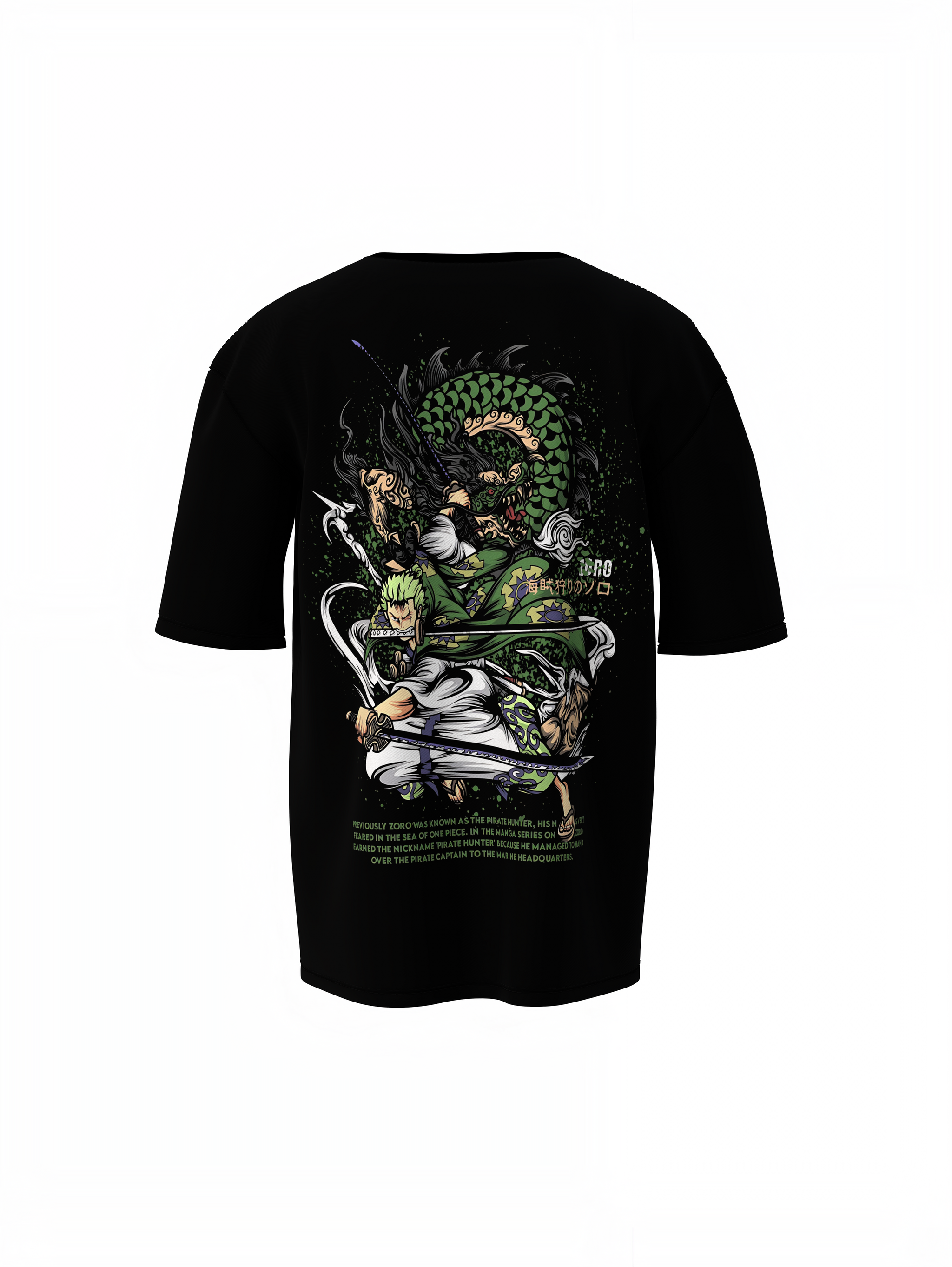 Zoro Pirate Oversized T-Shirt