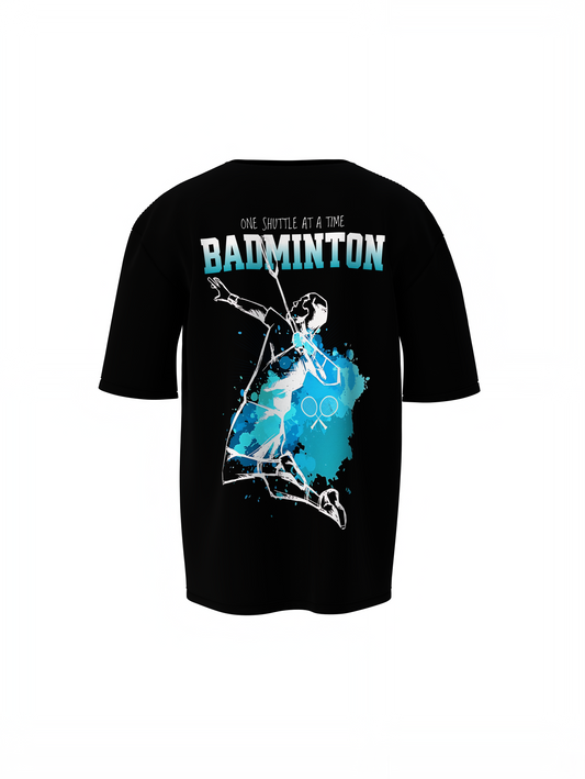 Badminton Shuttle Oversized T-Shirt