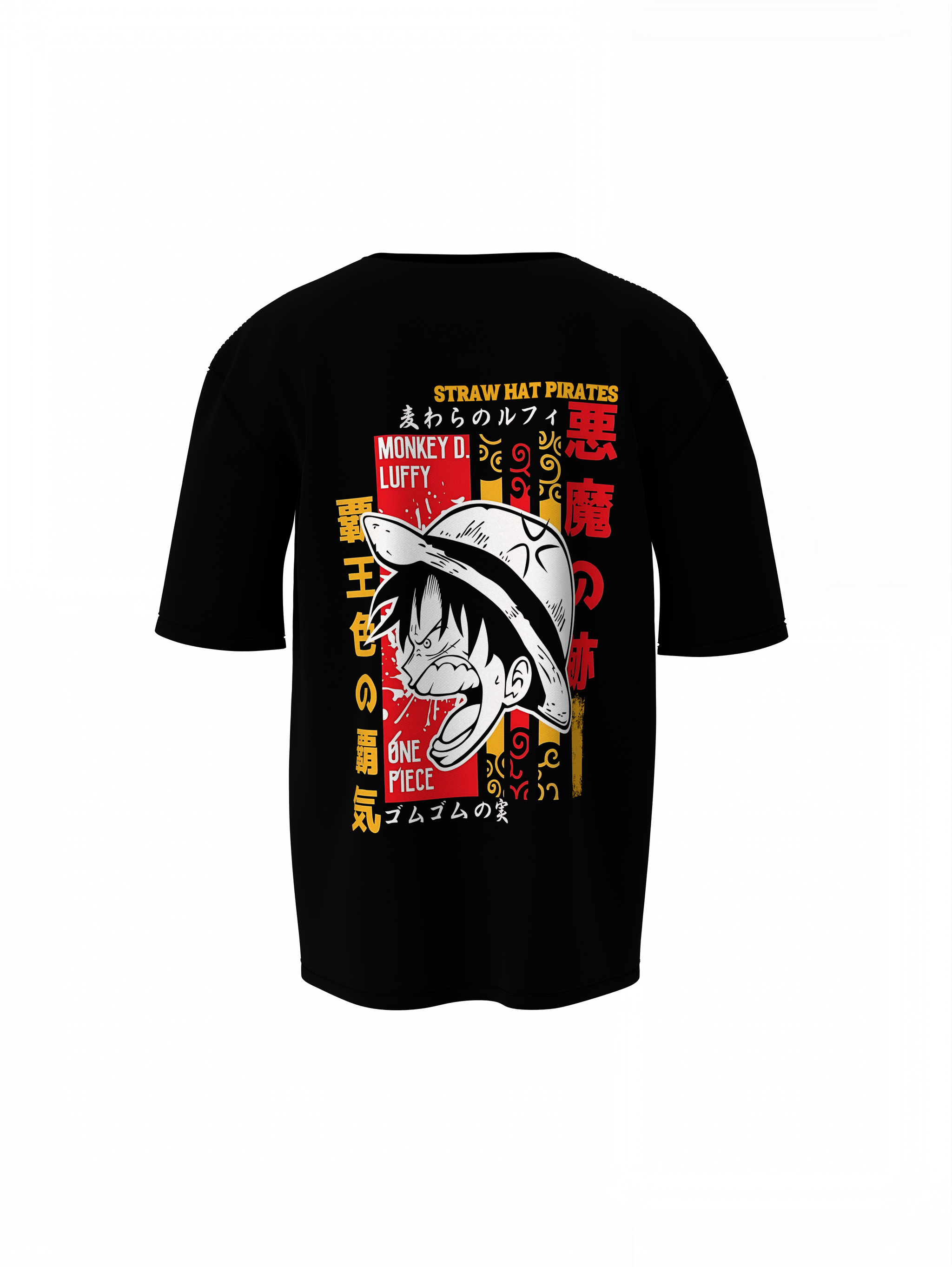 Straw Hat Oversized T-Shirt