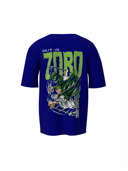Zoro Anime Oversized T-Shirt