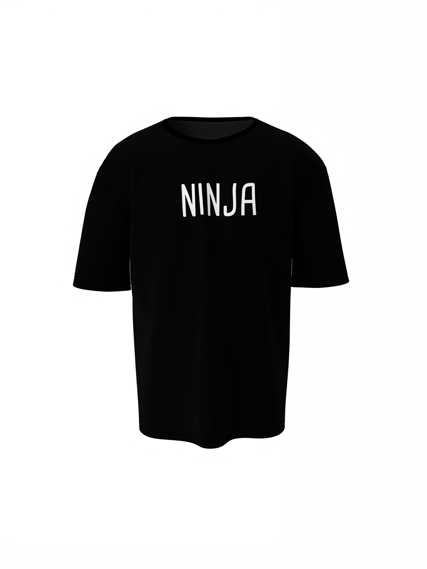 Badminton Ninja Oversized T-Shirt