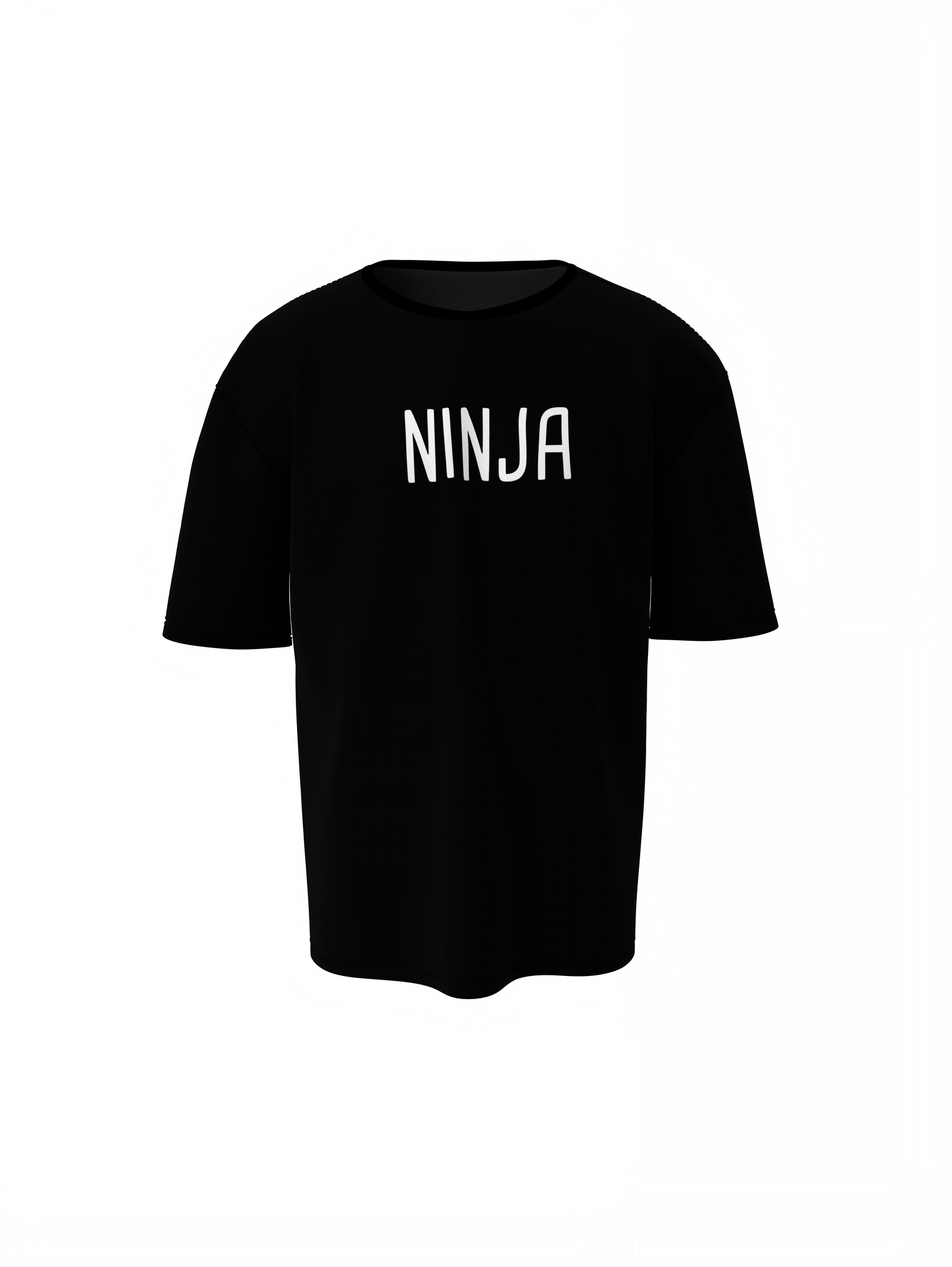 Badminton Ninja Oversized T-Shirt