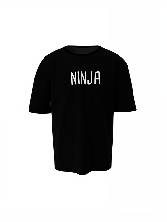 Badminton Ninja Oversized T-Shirt