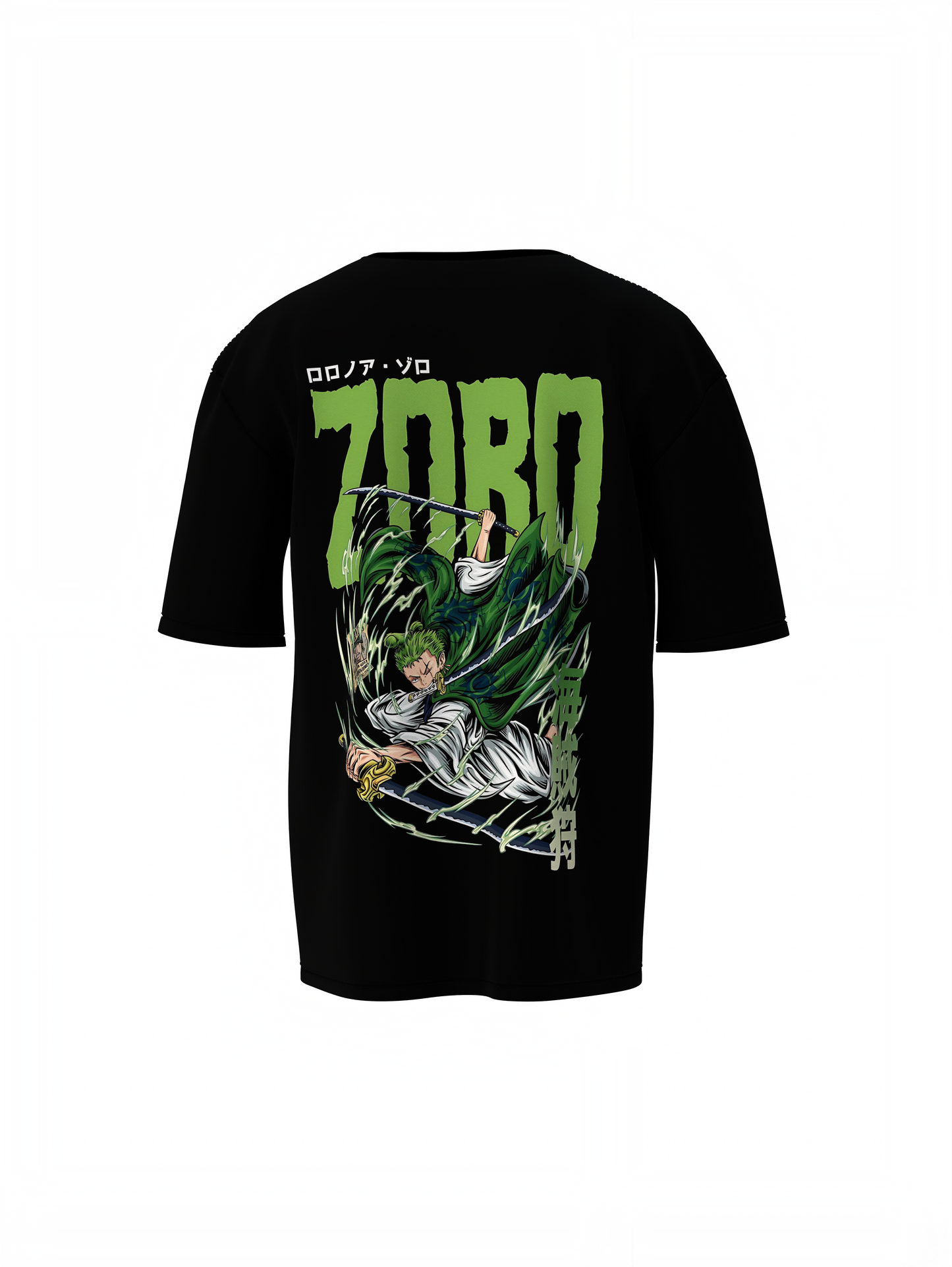 Zoro Anime Oversized T-Shirt