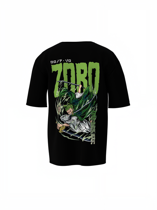 Zoro Anime Oversized T-Shirt