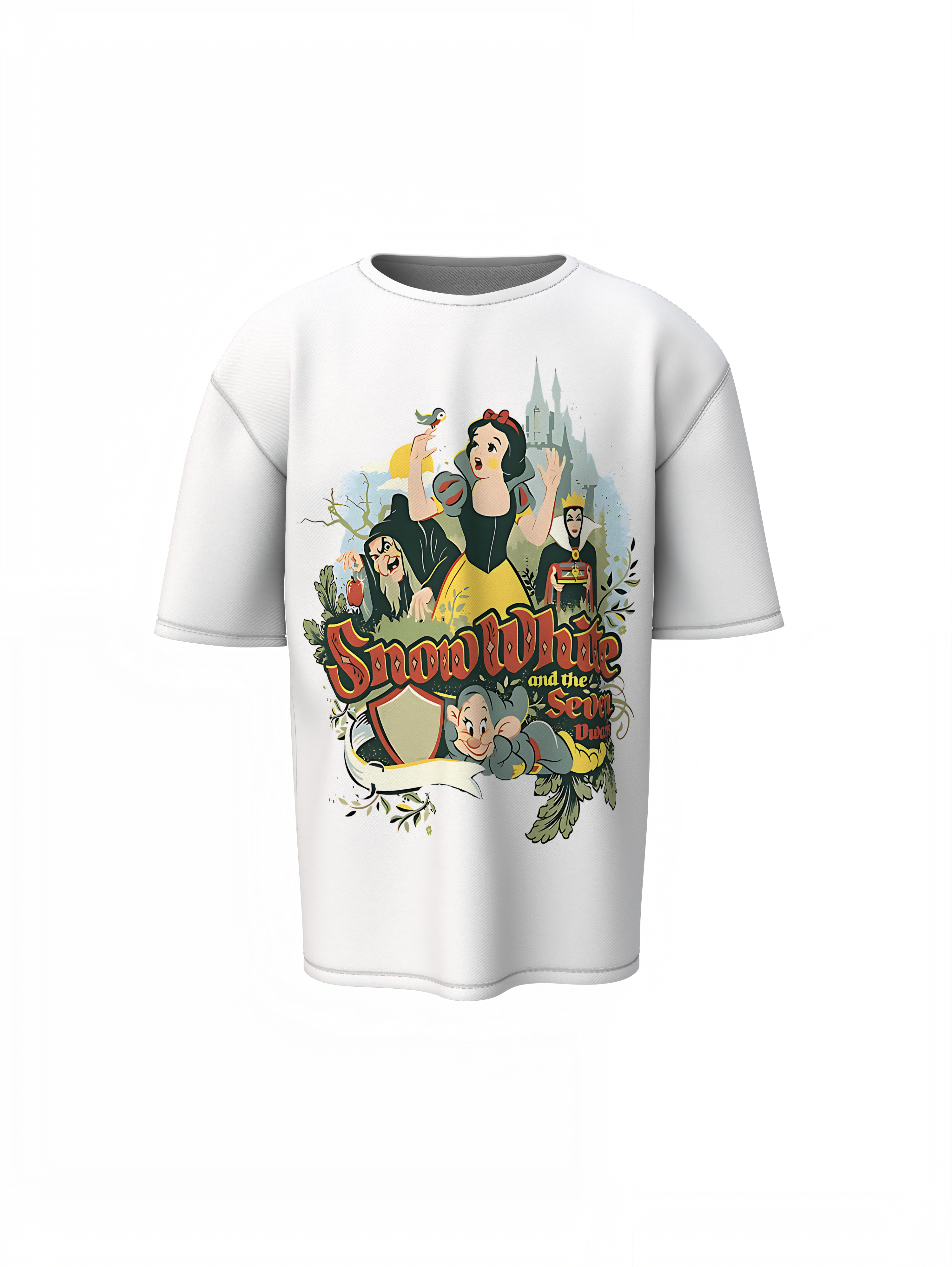 Snow White Oversized T-Shirt
