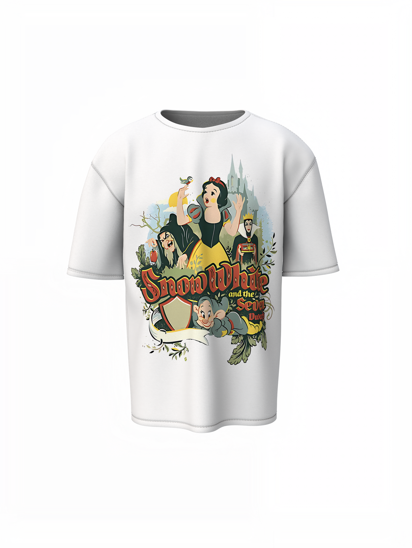 Snow White Oversized T-Shirt