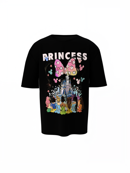 Princess World Oversized T-Shirt Trendy Streetwear Tee Fit