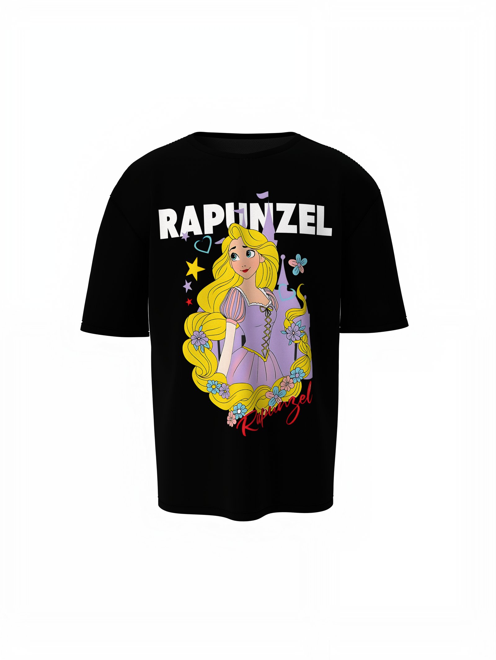 Princess  Rapunzel Oversized T-Shirt