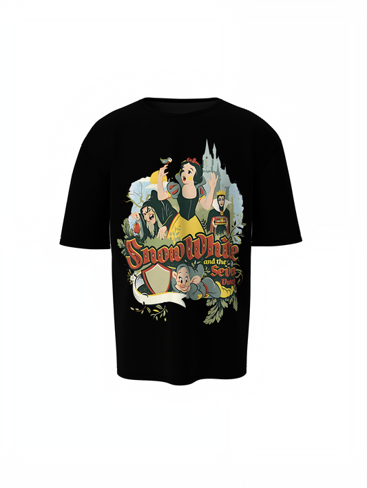 Snow White Oversized T-Shirt for Magical Casual Style Looks