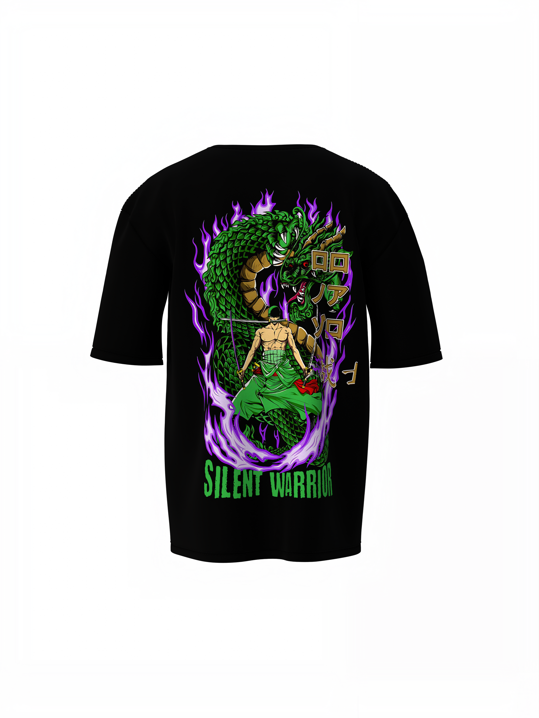 Zoro Silent Warrior Oversized T-Shirt