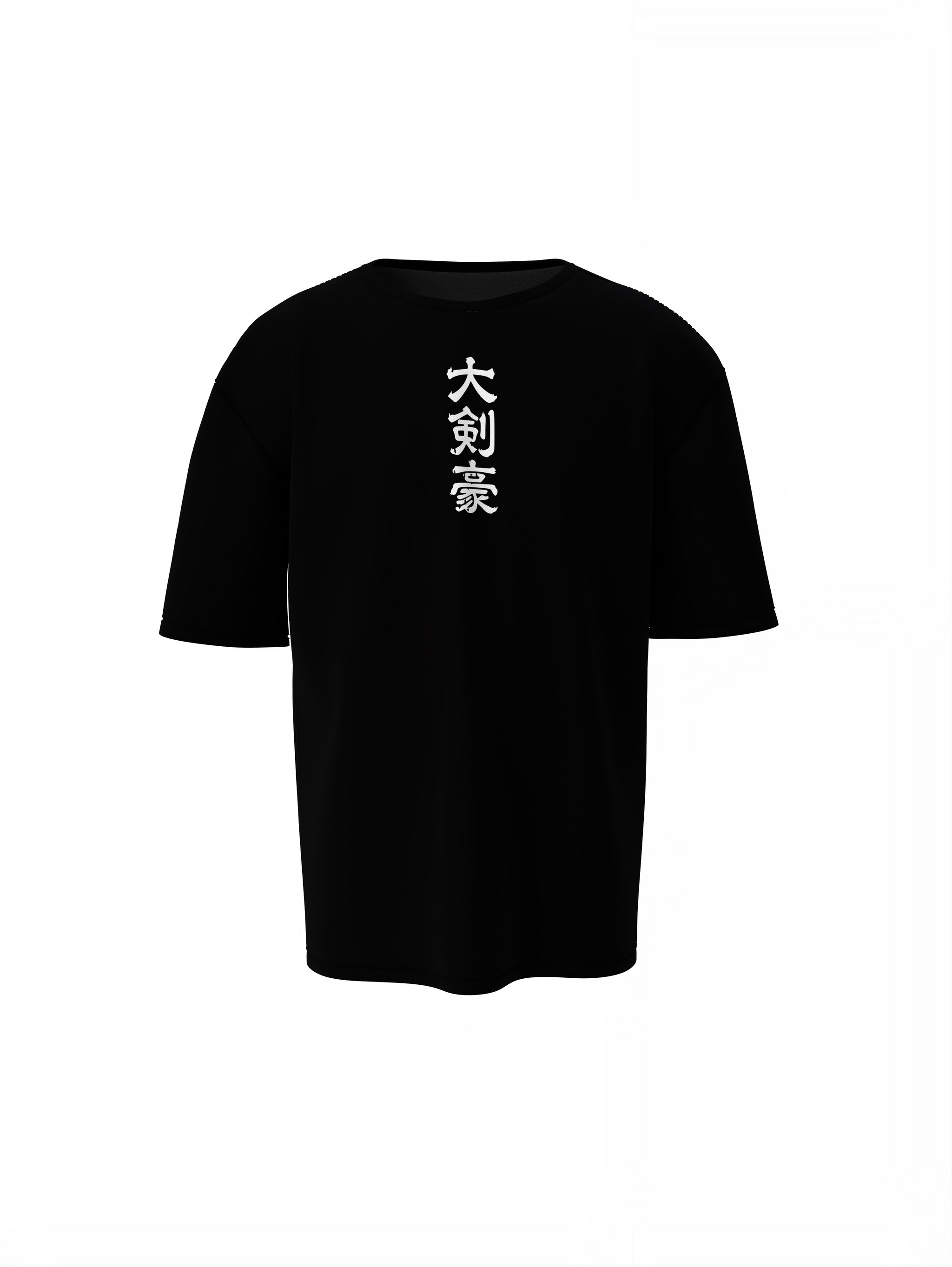Three Sword Wrath Oversized T-Shirt