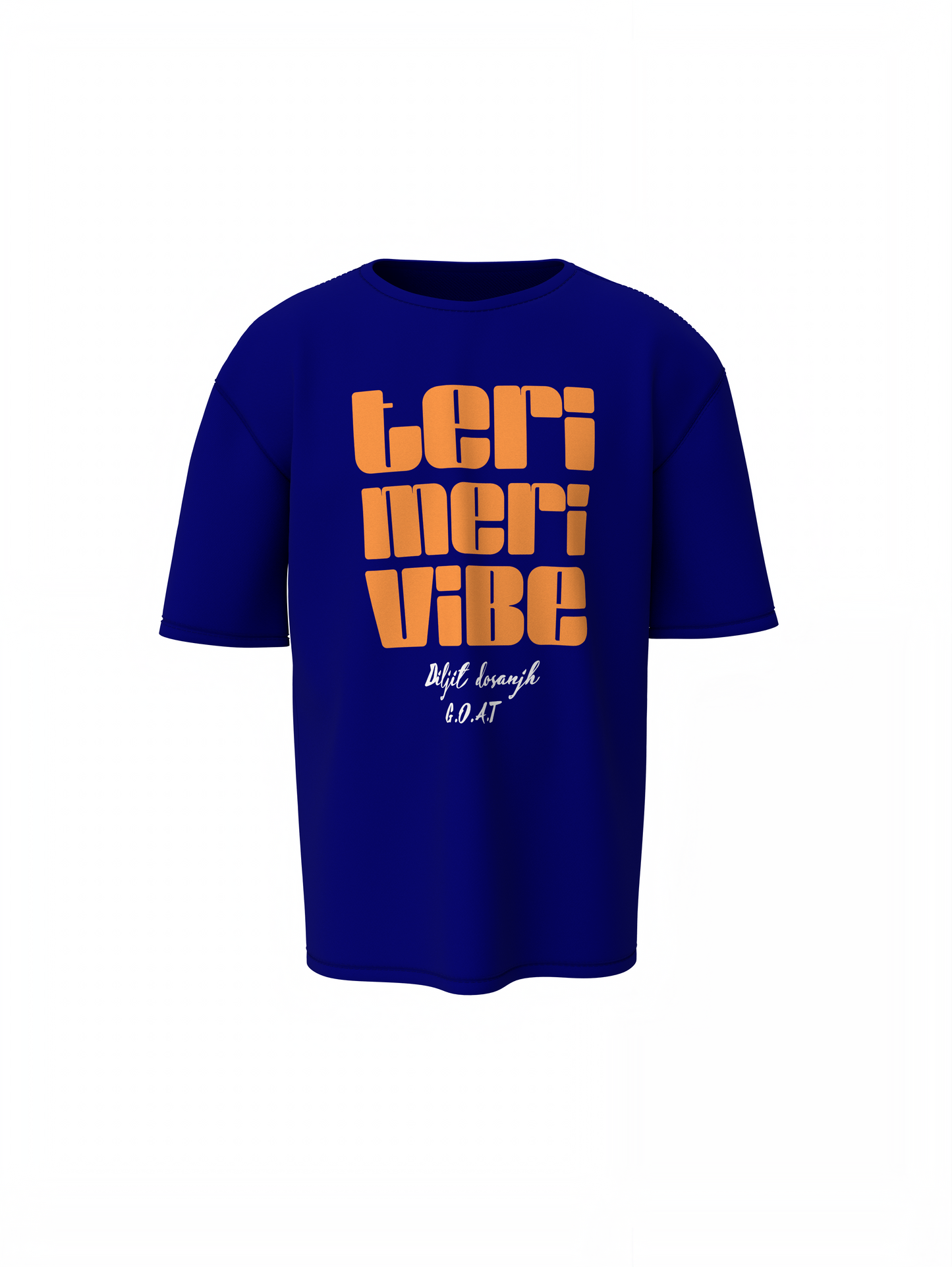 Teri Meri Vibe Oversized T-Shirt Desi Streetwear Style Tees