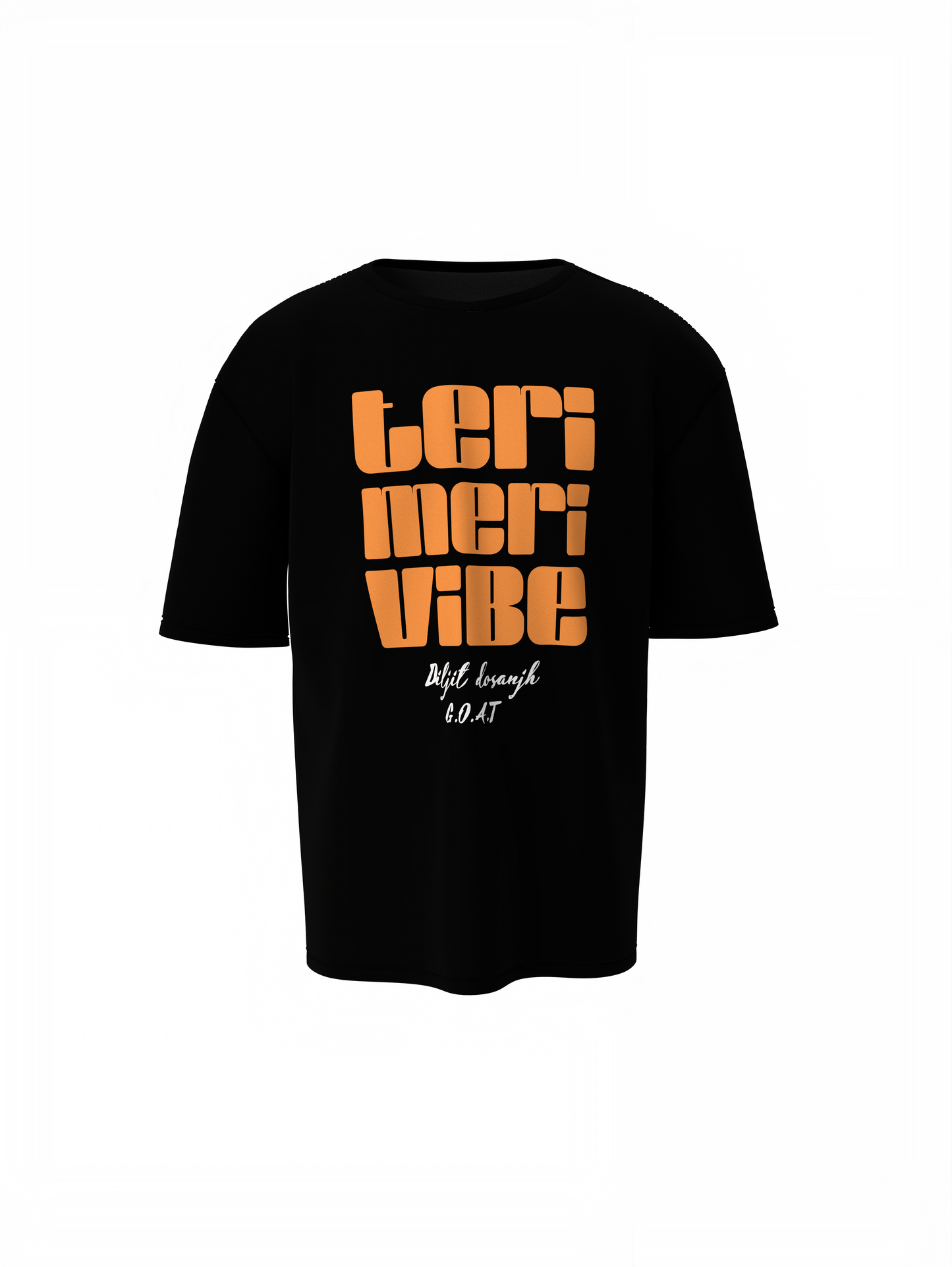 Teri Meri Vibe Oversized T-Shirt Desi Streetwear Style Tees