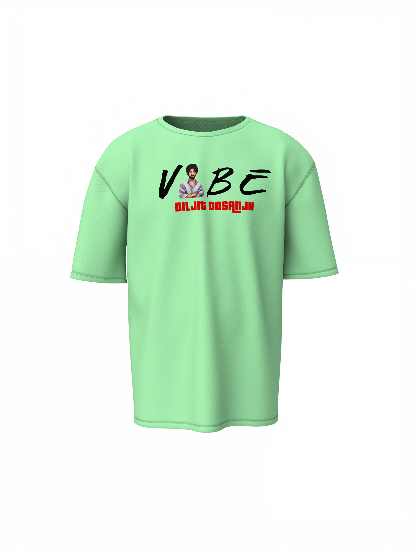 Diljit’s Vibe Oversized T-Shirt Punjabi Style Statement Trendy