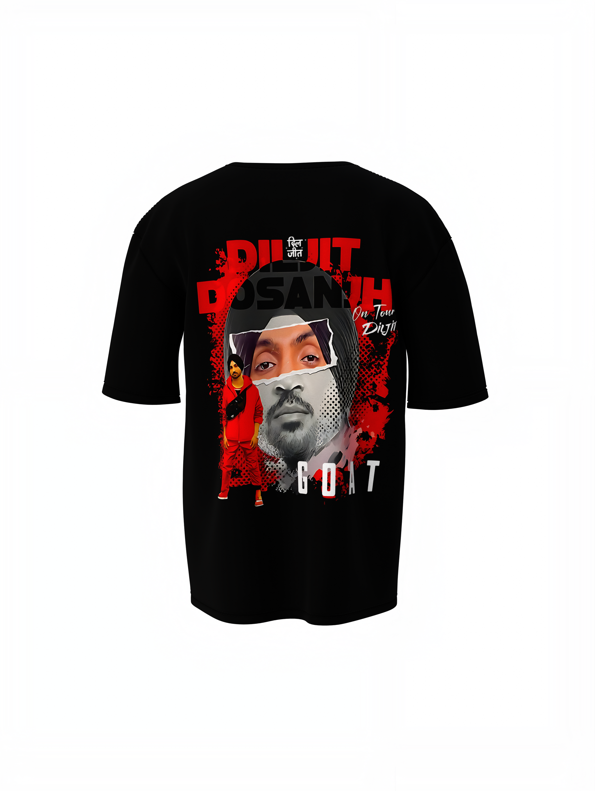 Diljit G. O. A. T. Oversized T-Shirt