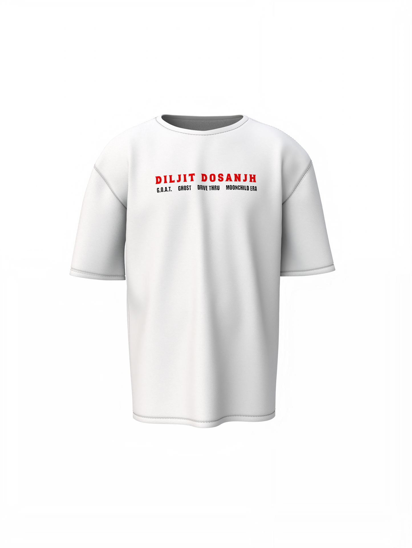 G.O.A.T. Oversized T-Shirt Of All Time Streetwear Style Tees