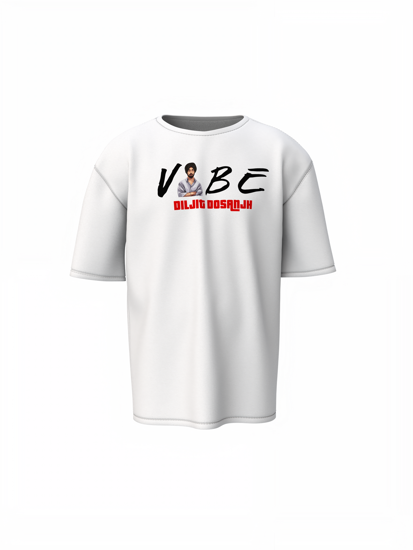 Diljit’s Vibe Oversized T-Shirt Punjabi Style Statement Trendy
