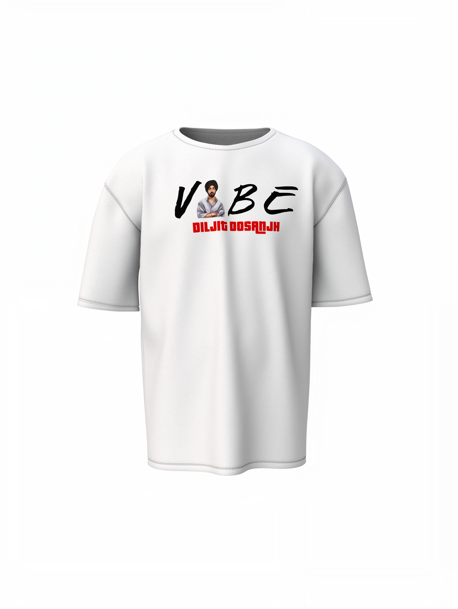 Diljit’s Vibe Oversized T-Shirt Punjabi Style Statement Trendy