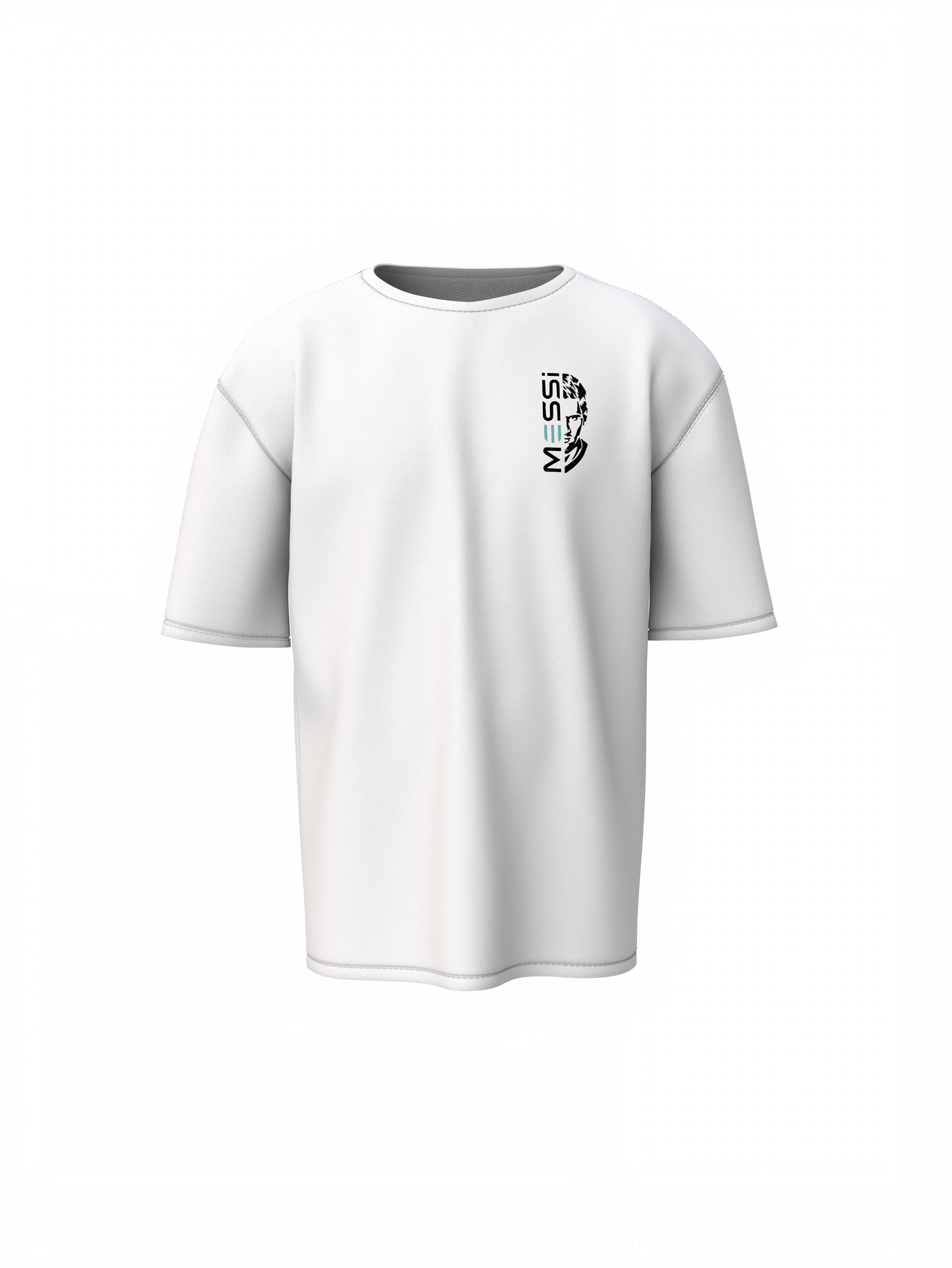 Messi GOAT Oversized T-Shirt for Football Legend Style