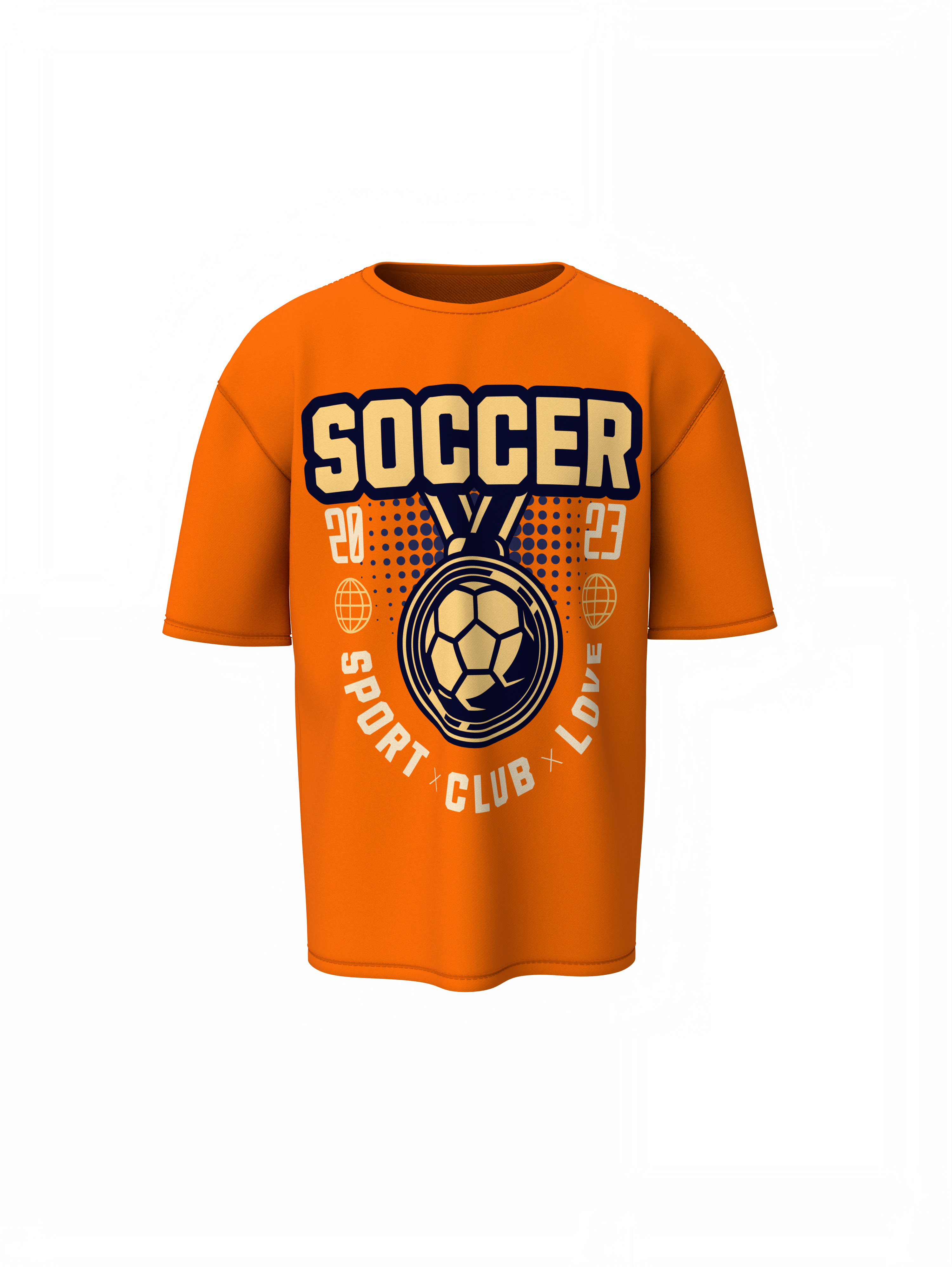 Soccer Club Oversized T-Shirt
