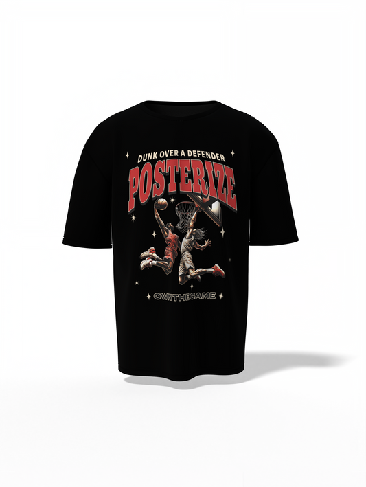 Posterize Oversized T-Shirt for Bold Streetwear Styling