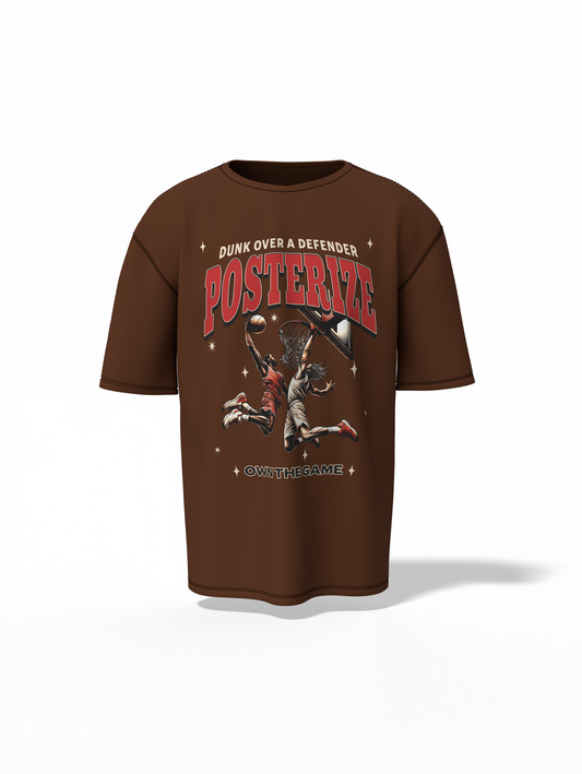 Posterize Oversized T-Shirt for Bold Streetwear Styling