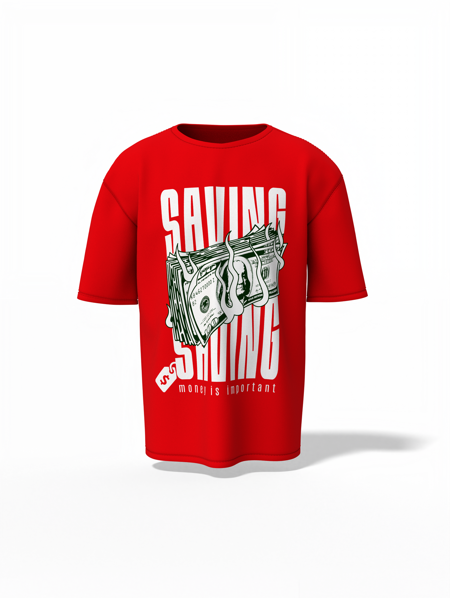 Money Is Important Oversized T-Shirt – Bold & Comfortable