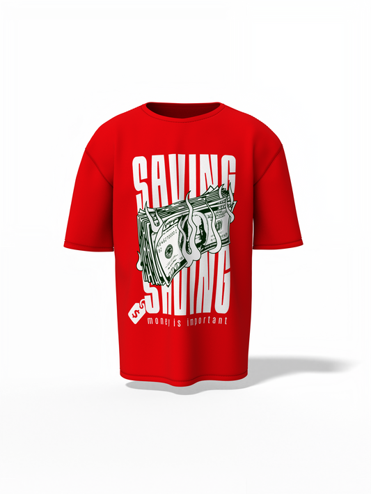 Money Is Important Oversized T-Shirt – Bold & Comfortable