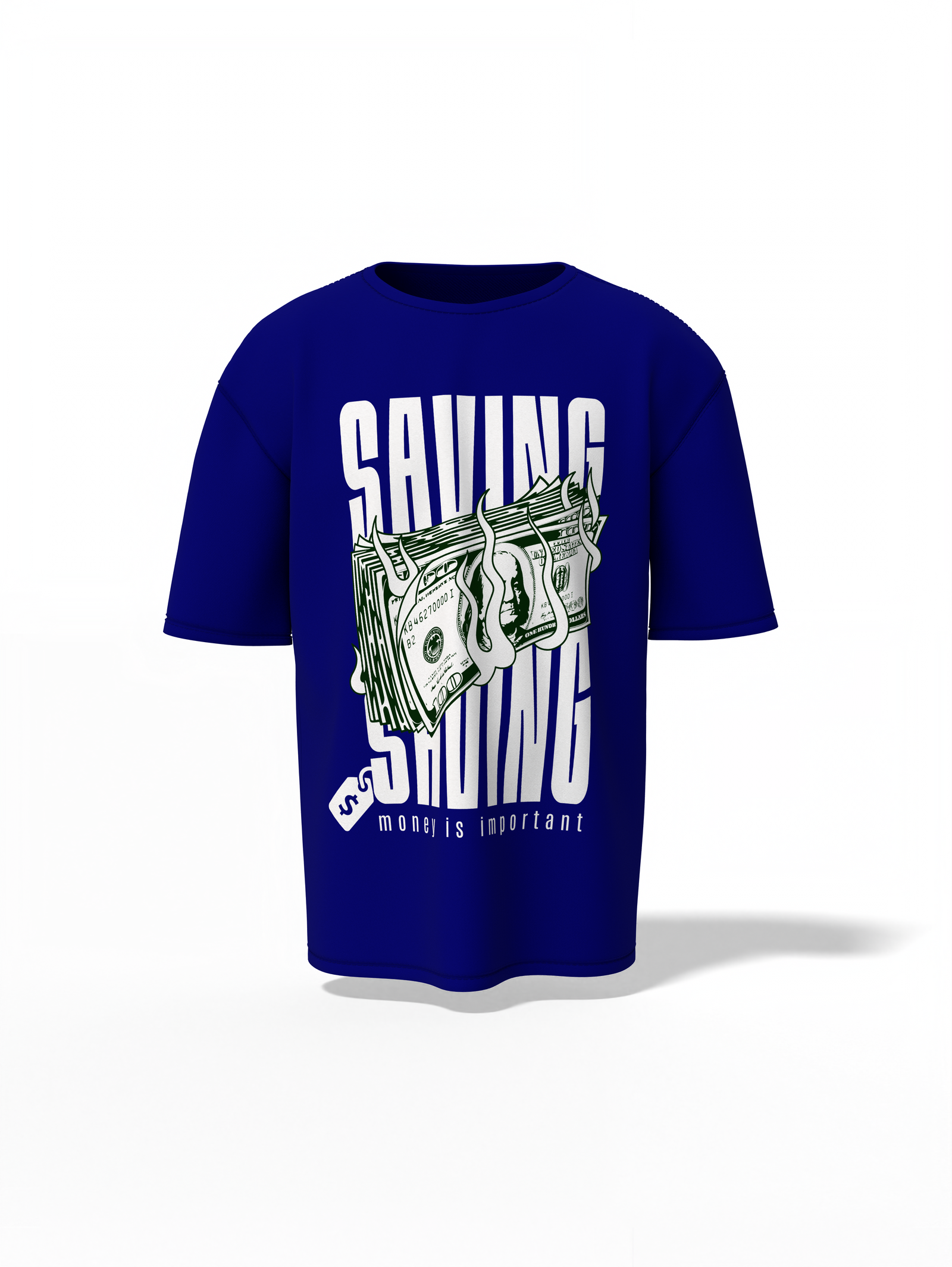 Money Is Important Oversized T-Shirt – Bold & Comfortable