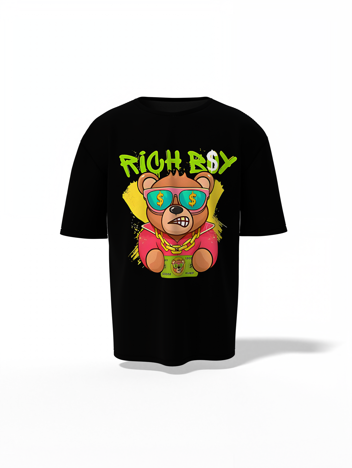Rich Boy Oversized T-Shirt – Luxury Streetwear Essential