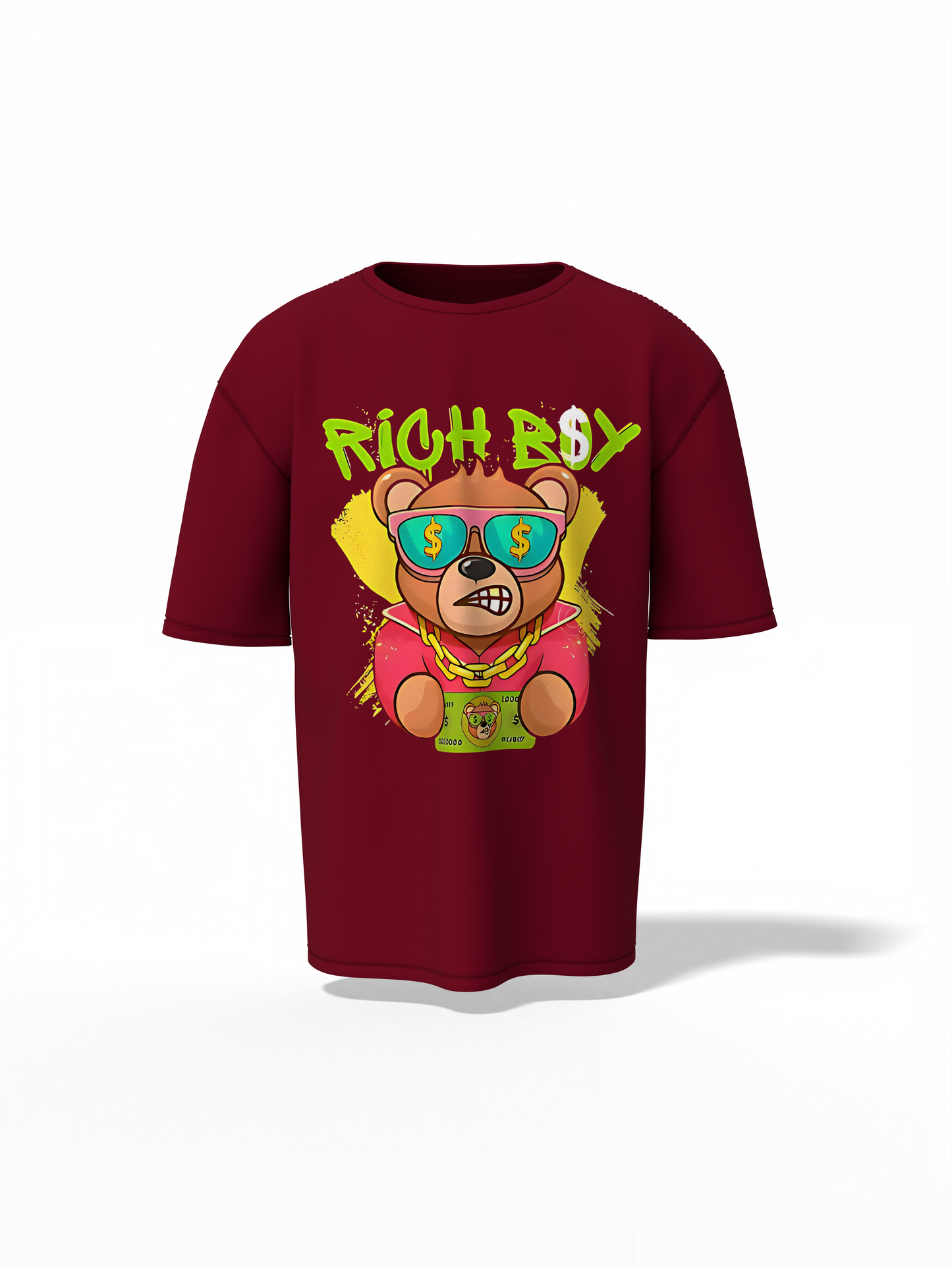 Rich Boy Oversized T-Shirt – Luxury Streetwear Essential
