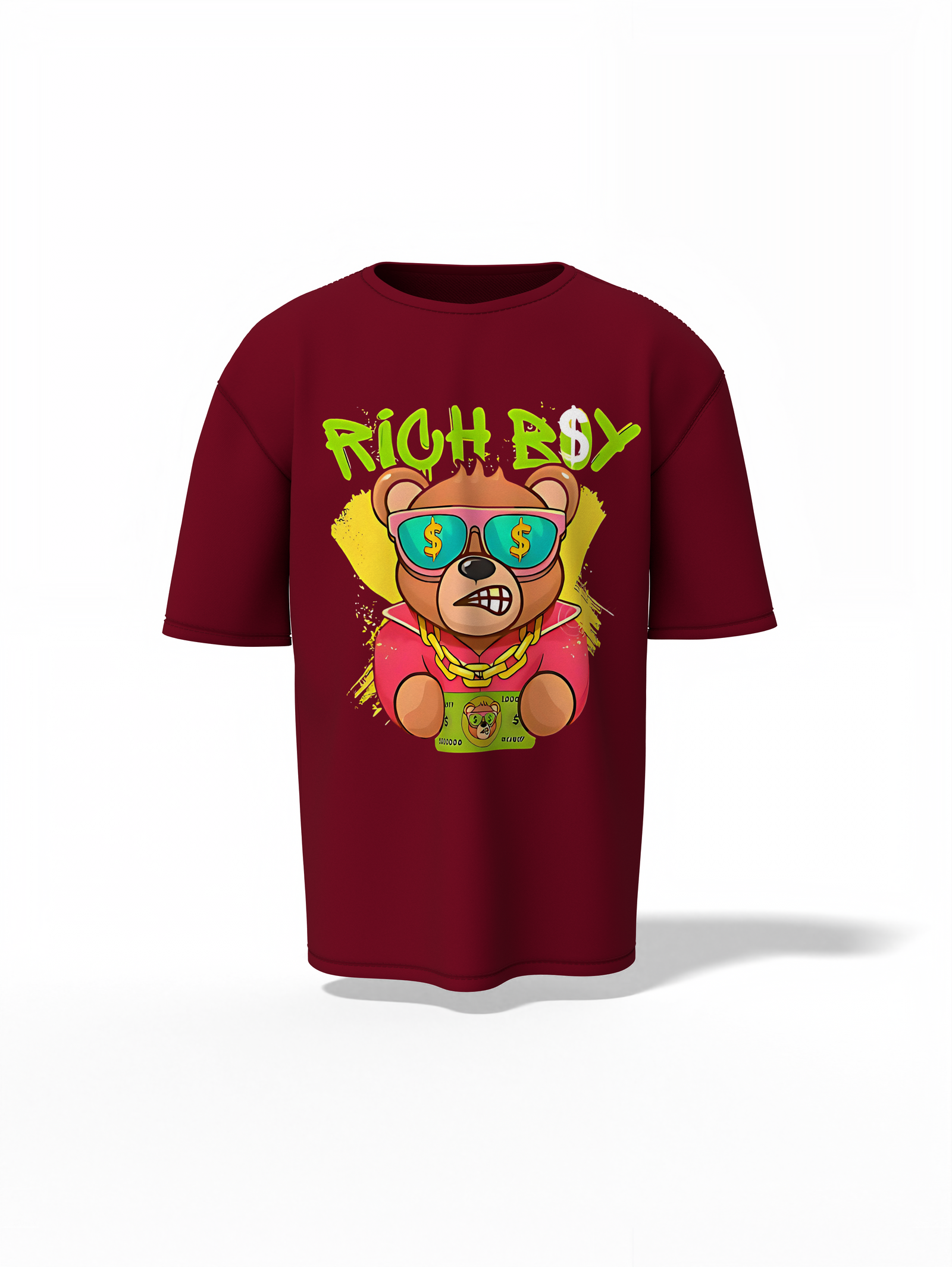 Rich Boy Oversized T-Shirt – Luxury Streetwear Essential