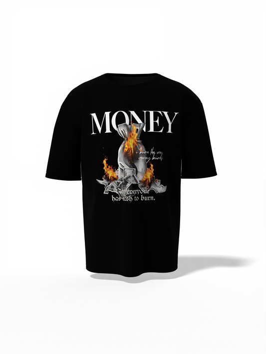 Cash to burn Oversized T-Shirt