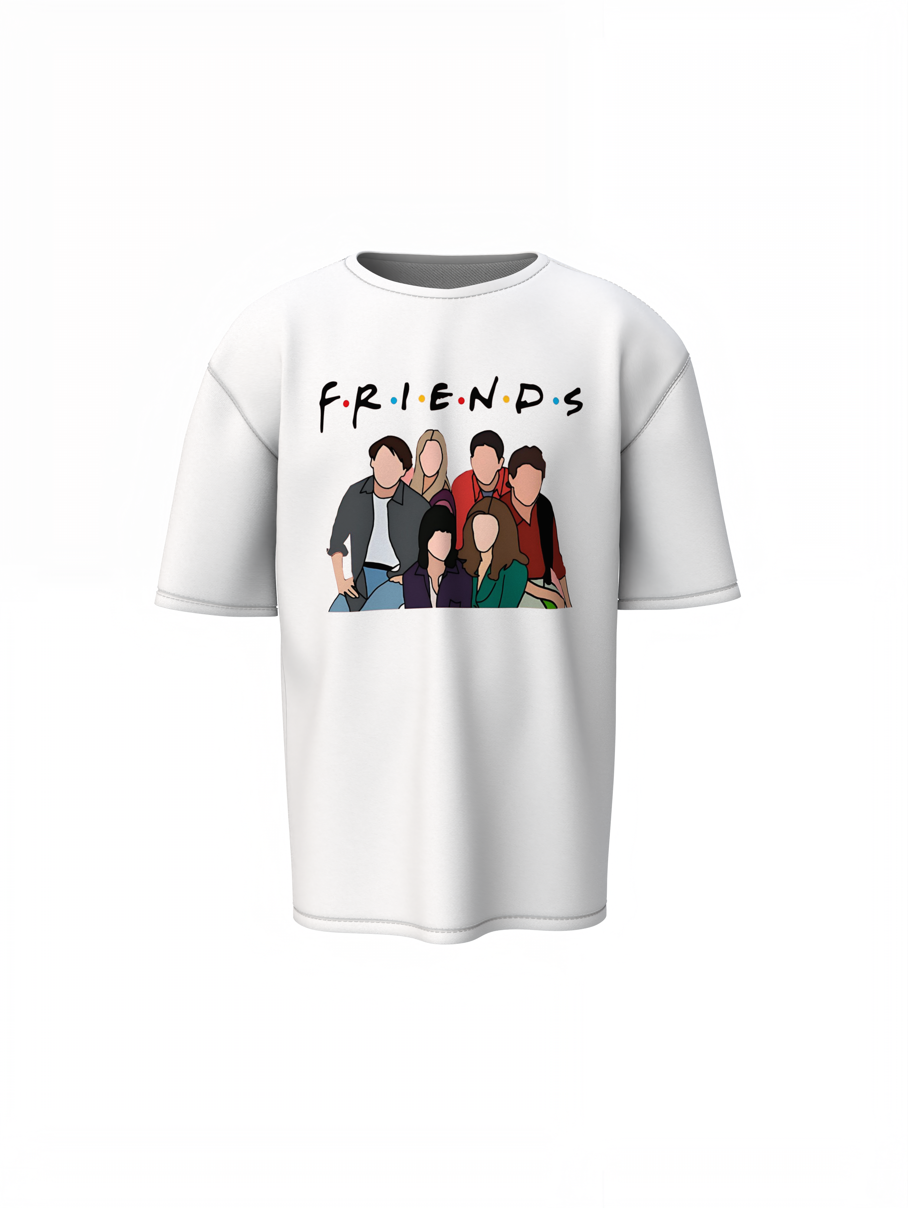 Friends Graphic Oversized T-Shirt