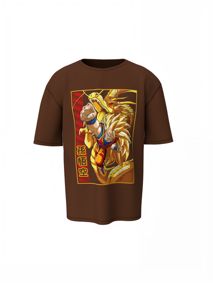 Sun Wukong Oversized T-Shirt Iconic Monkey King Tee Style