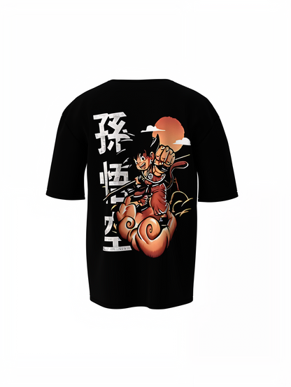 Son Goku Oversized T-Shirt Anime Streetwear Casual Tee Fits