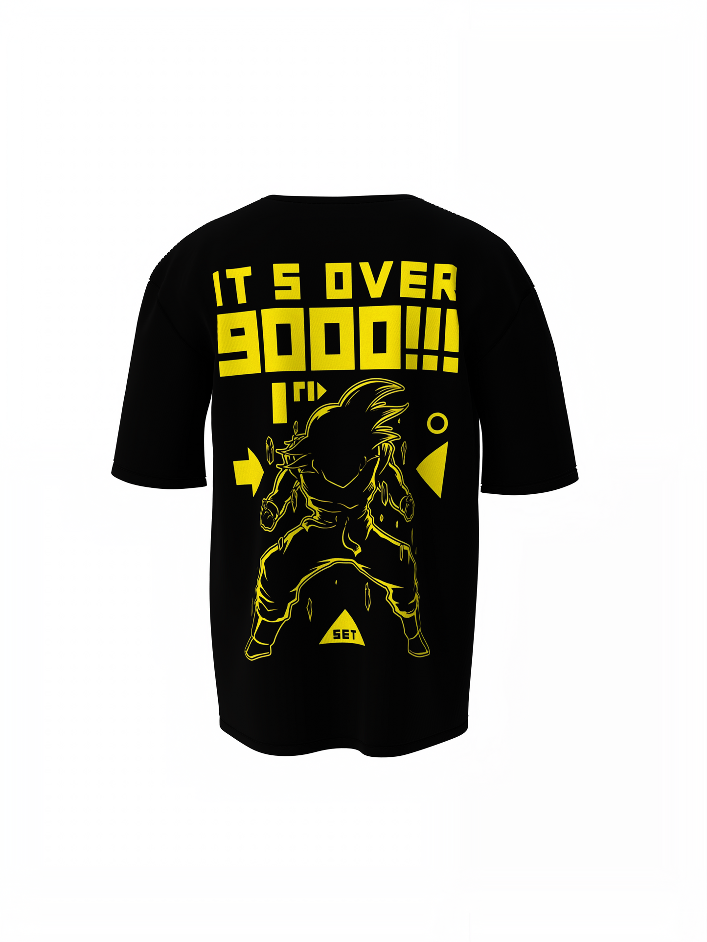 It’s Over 9000 Oversized T-Shirt Iconic Dragon Ball Z Meme