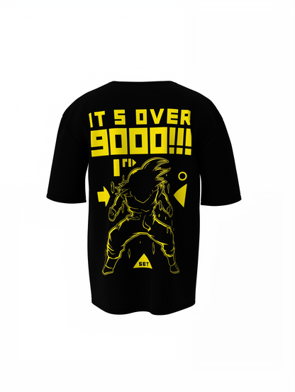 It’s Over 9000 Oversized T-Shirt Iconic Dragon Ball Z Meme
